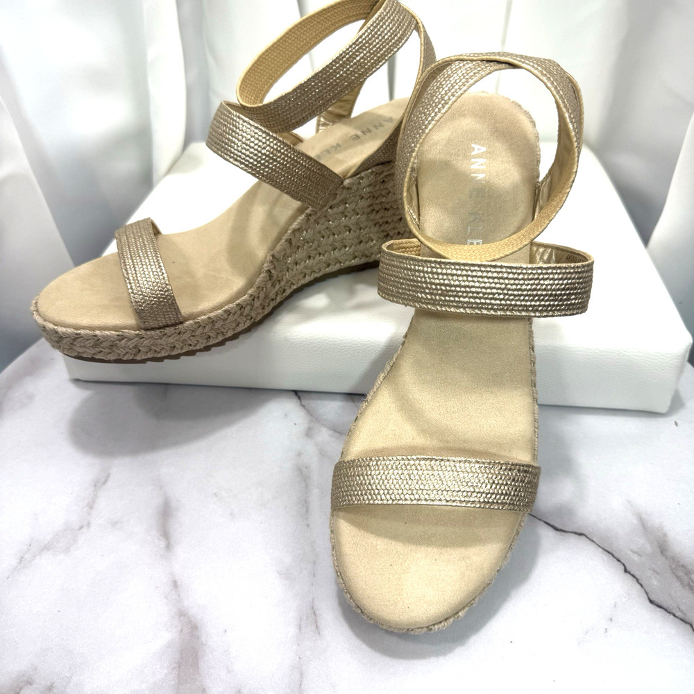 Anne Klein Espadrilles Sandal Wo’s Size 8.5M - Picture 13 of 13